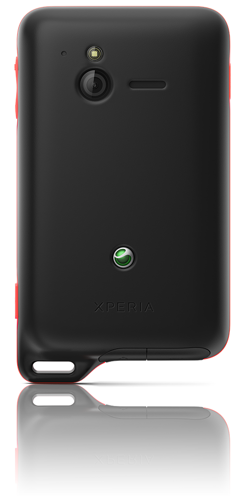 Xperia active Rückseite