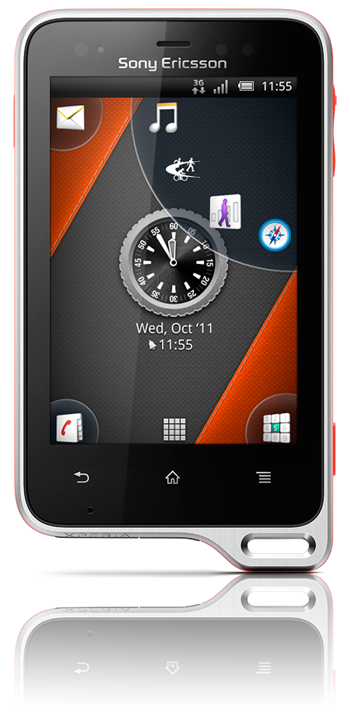 Xperia active Front