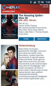 Cineplex: Filbeschreibung