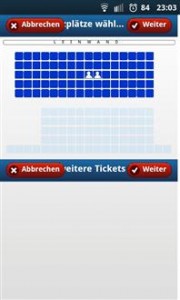 Cineplex: Platzwahl