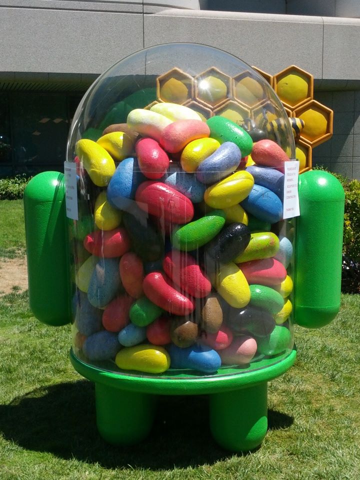 Android 4.1 (Jelly Bean) (Bild: Google) Android 4.1 (Jelly Bean) (Bild: Google)