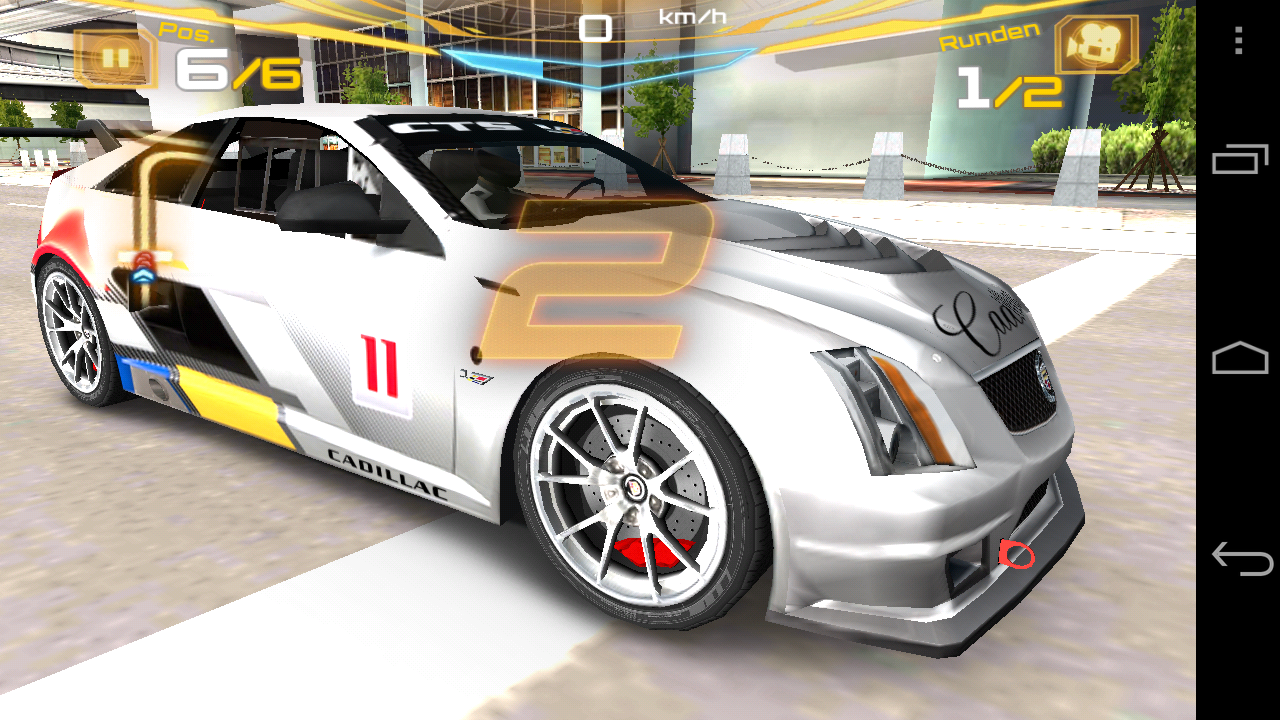 Asphalt 7 Rennstart