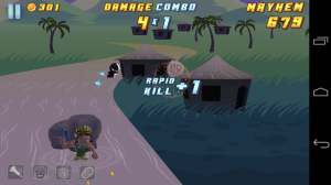 Major Mayhem: Soldat gegen Ninjas Major Mayhem Soldat gegen Ninjas