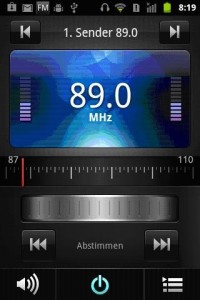Huawei Ascend Y 200, Radio - (Foto: N-Droid) Abbildung zum Artikel „Huawei Ascend Y200 im Test – Mehr als ein günstiges Android-Zweitgerät?“