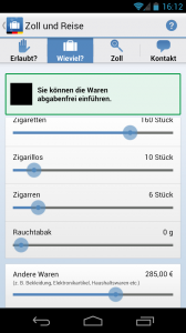 Zoll und Reise: Abgabenrechner Zoll und Reise Abgabenrechner