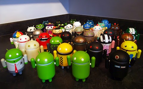 Android-Collectibles (Bild: Google+) Android-Collectibles (Bild: Google+)