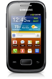 Samsung Galaxy Pocket Front - (Foto: Samsung) de GT S5300ZKADBT 001 Front Große Webansicht