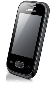 Samsung Galaxy Pocket Display - (Foto: Samsung) de GT S5300ZKADBT 002 Right Angle Große Webansicht
