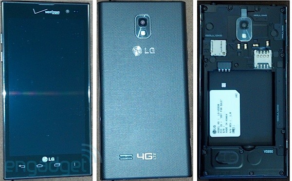 LG VS930 (Bild via engadget) LG VS930 (Bild via engadget)