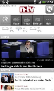 n-tv Nachrichten (Quelle: Play Store) n-tv Nachrichten (Quelle: Play Store)
