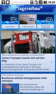 Tagesschau (Quelle:Play Store) Tagesschau (Quelle:Play Store)