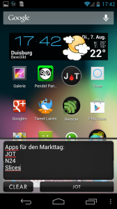 JOT! Notes Widget: Bild 2 JOT Notes Widget Bild 2