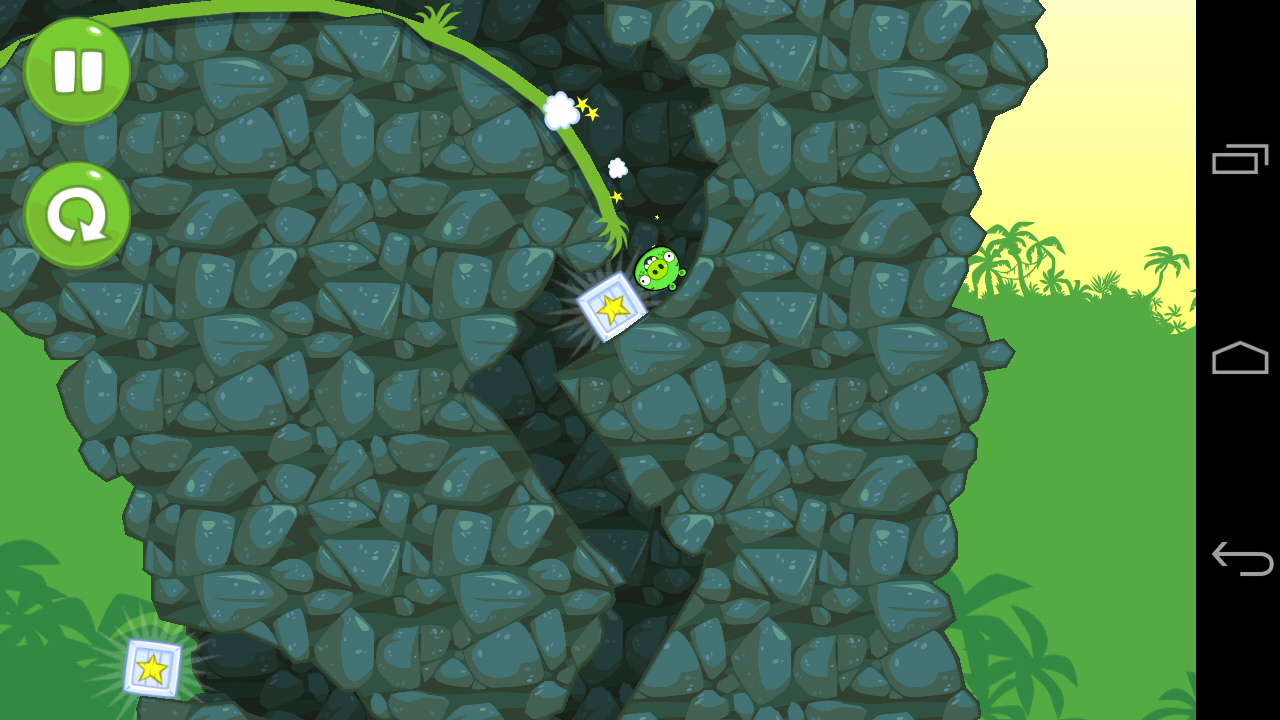 Bad Piggies In Game Action