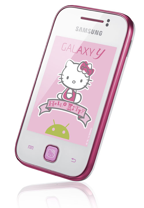 Samsung Galaxy Y: Hello Kitty-Version Samsung Galaxy Y: Hello Kitty-Version