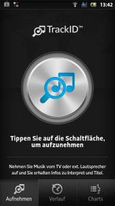 Sony Xperia U: Bedienoberfläche