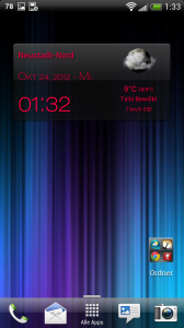 Android Weather - Widget 4x2
