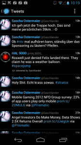 Echofon Alpha Tweets