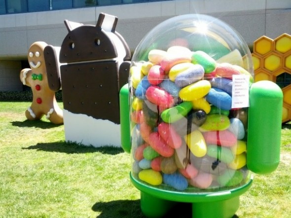 Android Jelly Bean: Statue Android Jelly Bean: Statue