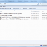 Windows Explorer Screenshot