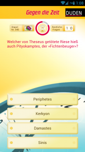 Gegen die Zeit - Fragebeispiel für Fortgeschrittene