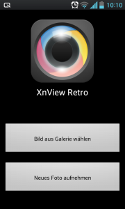 XnView Retro Fotoauswahl