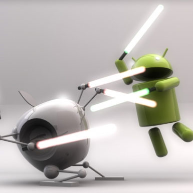 Apple vs. Samsung (Bild via bgr) Apple vs. Samsung (Bild via bgr)