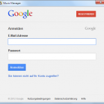 music manager_login_screenshot
