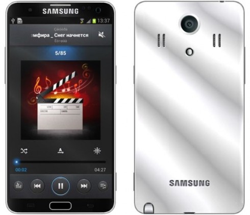 Samsung Galaxy Note III-Entwurf (Bild: Erica Yusim) Samsung Galaxy Note III-Entwurf (Bild: Erica Yusim)