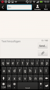 HTC One X+ - Tastatur HTC One X+ Tastatur