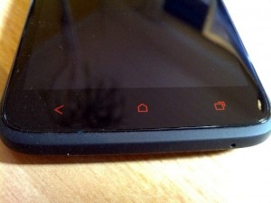 HTC One X+ rote Sensorfelder - Bild: N-Droid HTC One X+ rote Sensorfelder Bild N Droid