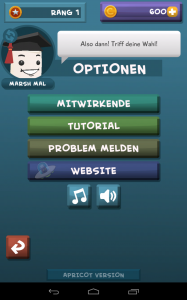 RotB Einstellungen