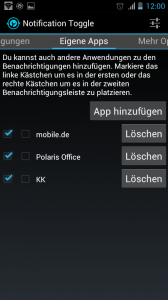 Abbildung zum Artikel „Test: Notification Toggle – Neue Funktionen für die Android-Statusleiste“