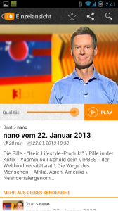 Theke - Videoauswahl