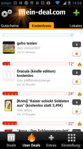 Mein Deal: Screenshot Mein Deal: Screenshot