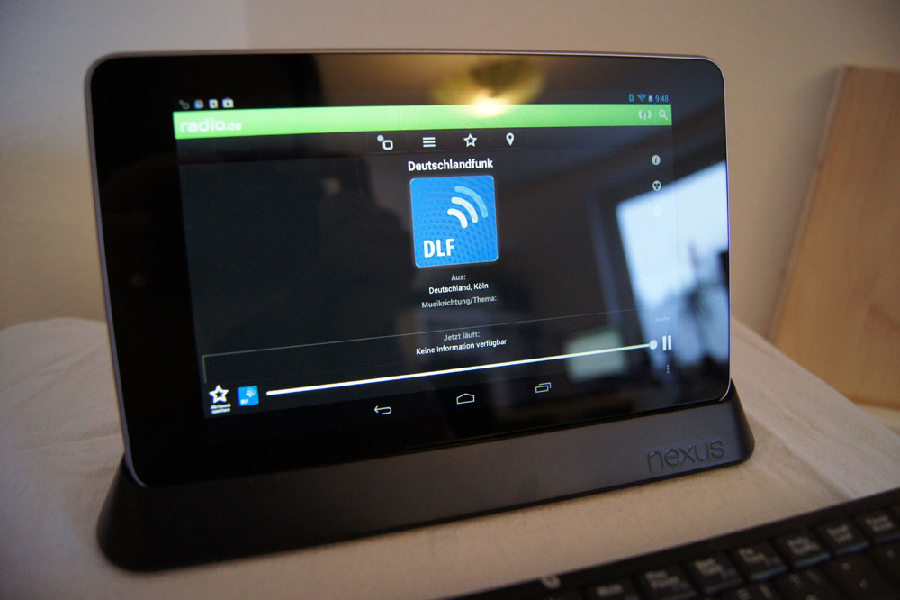 Nexus 7: Dock (Bild: n-droid.de) Nexus 7: Dock (Bild: n-droid.de)
