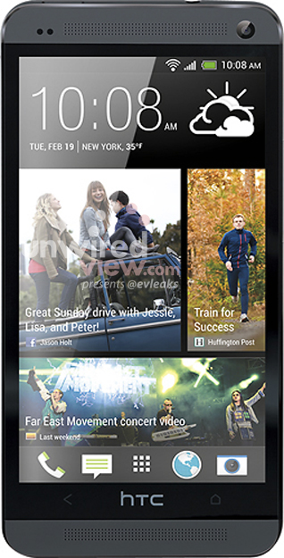HTC One in schwarz? (Bild: unwired view) HTC One in schwarz? (Bild: unwired view)