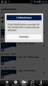 Das Erste - Push Notifications