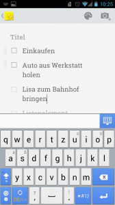 Abbildung zum Artikel „Test: Google Keep – Evernote-Konkurrent mit Ergänzungsbedarf“