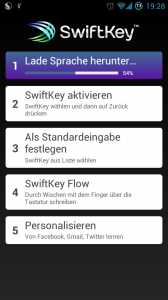 SwiftKey Tastatur - Erste Schritte SwiftKey Tastatur - Erste Schritte