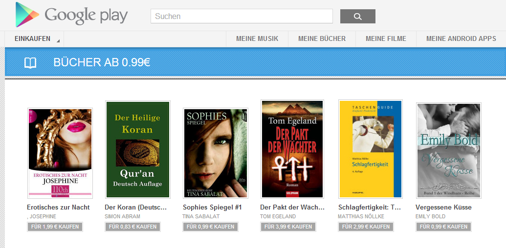 Google Play: Geburtstag Google Play: Geburtstag