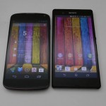 LG Nexus 4 vs. Sony Xperia Z (Bild: mobileburn)