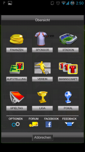Goal Manager - Startseite