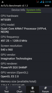 Star B94M, Daten - Bild: N-Droid.de Abbildung zum Artikel „Star B94M im Test – China-Schrott oder billiges Android-Superphone?“