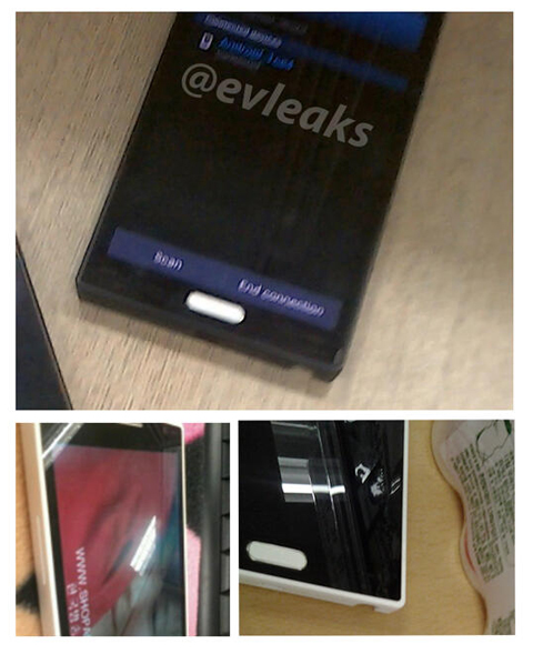 Samsungs neue Designsprache? (Bild: evleaks) Samsungs neue Designsprache? (Bild: evleaks)