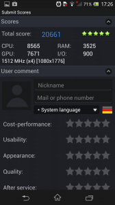 Abbildung zum Artikel „Das Sony Xperia Z im Test – Hervorragende Performance, matte Displayfarben“