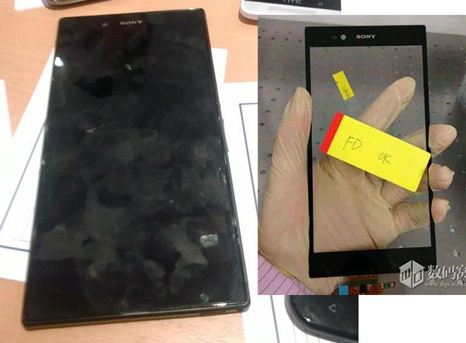 Das Sony Xperia Togari? (Bild: via engadget) Das Sony Xperia Togari? (Bild: via engadget)