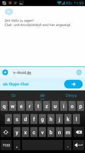 Skype - Chat