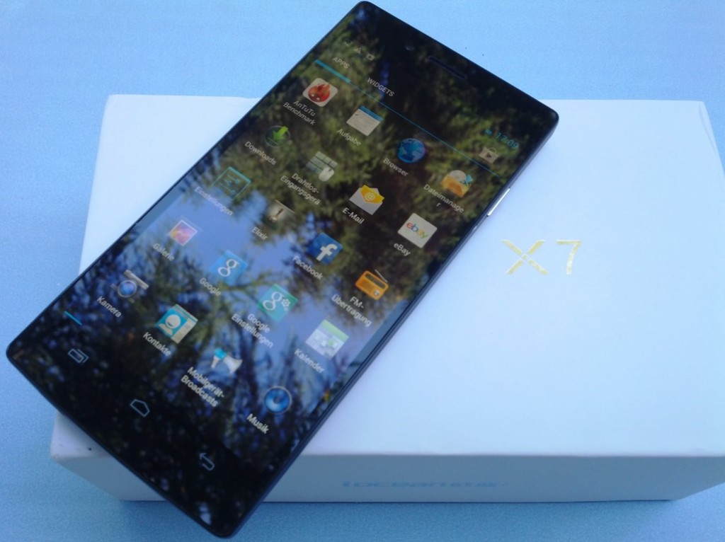 iOcean X7 - OVP, Bild: N-Droid.de
