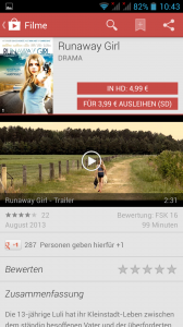 Play Store 4.2.9 Filmvorschau - Bild: N-Droid.de