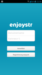Enjoystr - Registrierung